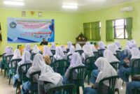 Saat pelajar SMAN 1 Babadan diberi materi tentang ilmu Jurnalistik