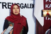 Istatiin Nafiah selaku Komisioner Divisi Teknis saat dikonfirmasi awak media di Kantor KPU Trenggalek