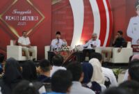 Saat Bupati Trenggalek Mochamad Nur Arifin berkesempatan membuka Job Fair di GOR Gajah Putih