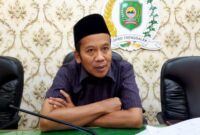 Pranoto selaku Ketua Komisi III DPRD Trenggalek saat dikonfirmasi oleh awak media 