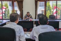 Rapat kerja antara Komisi II DPRD Trenggalek dengan Badan Keuangan Daerah (Bakeuda).