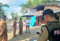 Ketua Komisi II DPRD Trenggalek sidak ke warung yang berdiri di tanah Milik Daerah 