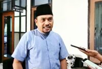 Agus Cahyono selaku Ketua DPRD Trenggalek ketika di konfirmasi rekan media
