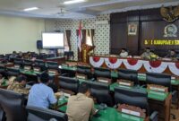 Badan Anggaran DPRD Trenggalek bersama Tim Anggaran Pemerintah Daerah (TAPD) melakukan finalisasi pada Rancangan APBD 2024 sebelum diparipurnakan