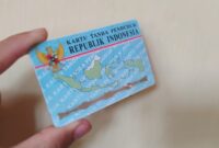 Foto Kartu Tanda Penduduk (KTP) Elektronik dari Dinas Kependudukan dan Pencatatan Sipil