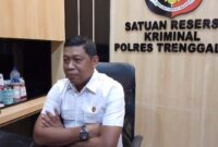 Kasatreskrim Polres Trenggalek, AKP Zainul Abidin saat dikonfirmasi awak media di Mapolres Trenggalek, Rabu (13/03/2024).