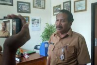 Kepala Dinas Dikpora Trenggalek, Agus Setiyono saat dikonfirmasi awak media, Selasa (25/6/2024).