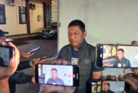 Kasat Reskrim Polres Trenggalek, AKP Zainul Abidin saat dikonfirmasi awak media di Polres Trenggalek.