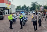 Situasi pasukan gabungan tengah melakukan persiapan patroli
