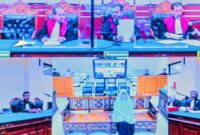 Sidang pembacaan tuntutan terhadap terdakwa berlangsung di Pengadilan Negeri Tindak Pidana Korupsi (Tipikor) Surabaya.