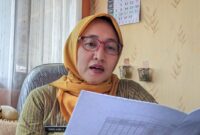 Kepala Bidang Kesehatan Hewan dan Kesehatan Masyarakat Veteriner Dinas Peternakan Trenggalek, drh. Ririn Hari Setiani.