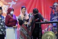 Bupati Trenggalek membuka Pasar Rakyat tahun 2022. (Doc. Prokopim TGX)