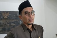 Kepala Dinas Koperasi, Usaha Mikro, Perindustrian dan Perdagangan atau Diskomidag Trenggalek, Saniran saat dikonfirmasi awak media di gedung DPRD Trenggalek, Rabu (30/7/2025).