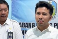 Wakil Gubernur Jawa Timur, Emil Elestianto Dardak datangi kantor Cabang Dinas Pendidikan Pemprov Jatim yang ada di Trenggalek.