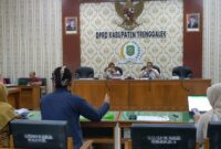 Rapat kerja antara Komisi IV DPRD Trenggalek dengan OPD mitra bahas KUA-PPAS APBD 2026, Jumat (8/8/2025).