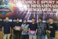 Squad Mobile Legends EOG asal Trenggalek juarai turnamen Mobile legends tingkat kabupaten yang diselenggarakan oleh Pemuda Muhammadiyah cabang Watulimo.