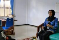 Kepala Disperinaker Trenggalek, Christina Ambarwati. Dok. 17 Juli 2025.