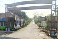 Gapura desa Malasan, Kecamatan Durenan, Kabupaten Trenggalek. (Foto : Google Maps)