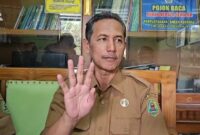 Kepala SMPN 1 Trenggalek, Mokhamad Amir Mahmud saat dikonfirmasi awak media.