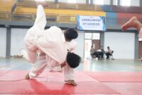 Ujian Kenaikan Pangkat yang diselenggarakan oleh Polres Trenggalek di GOR Gajah Putih, Rabu (5/11/2025)