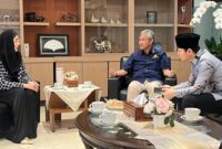 Suasana lawatan Bupati Trenggalek Mochamad Nur Arifin ke Dirjen Perimbangan Keuangan Kemenkeu RI Askolani, Rabu (26/11/2025).