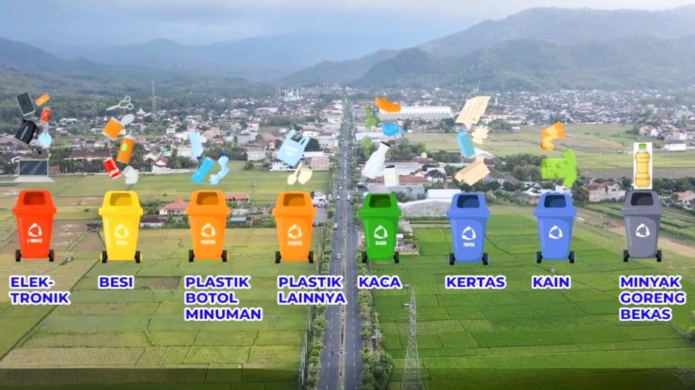 8 jenis sampah yang dikelola dalam Program Sangu Sampah.