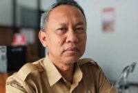 Asisten Pemerintahan dan Kesejahteraan Rakyat Sekretariat Daerah (Asisten I Setda) Trenggalek, Saeroni saat dikonfirmasi awak media terkait berhentinya beberapa SPPG di Trenggalek.
