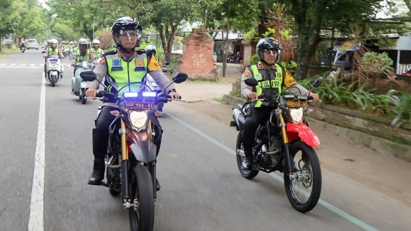 Pengamanan Malam Natal di Trenggalek
