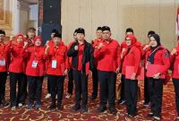 Jajaran pengurus DPC PDI Perjuangan Trenggalek 2025-2030