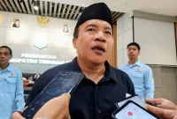 Doding Rahmadi resmi jadi Ketua KONI Trenggalek periode 2026-2028.