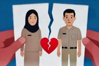 Ilustrasi perceraian ASN di Trenggalek, (foto: istimewa)
