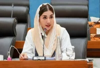 Novita Hardini, Anggota Komisi VII DPR RI Fraksi PDI Perjuangan saat rapat kerja bersama Menteri Pariwisata RI di Kompleks Parlemen, Senayan, Rabu (21/1/2026).