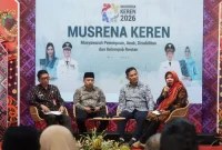 Forum Musrena Keren yang diselenggarakan di Pendopo Manggala Praja Nugraha, Kamis (26/2/2026) kemarin.