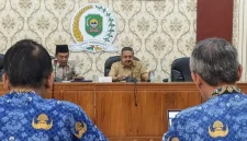 Suasana rapat kerja Komisi IV DPRD Trenggalek dengan Direksi RSUD dr. Soedomo Trenggalek dengan agenda evaluasi pelayanan rumah sakit, Rabu (20/5/2026).