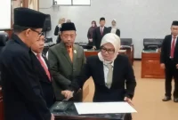 Rapat Paripurna perubahan nama sekaligus suntik dana 10 miliar BPR Jwalita.