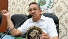 Sukarodin selaku Ketua Komisi IV DPRD Trenggalek saat dikonfirmasi usai terima RDP dengan KONI, PSSI dan Dispora Trenggalek.