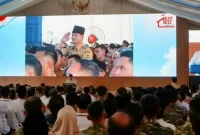 Bupati Trenggalek Muchamad Nur Arifin hadiri Pembukaan KDKMP di Desa Nglawak, Kecamatan Kertosono, Kabupaten Nganjuk, Sabtu (16/5/2026).