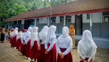 Suasana SDN 3 Karangturi, masuk Desa Karangturi, Kecamatan Munjungan, Trenggalek. (Foto: Google Local Guide @Rowa Edwards)