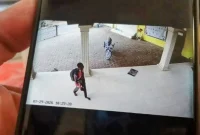 Pencuri kotak amal tertangkap kamera cctv Masjid Al Huda