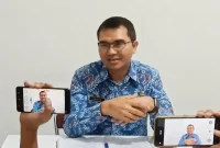 Wakil Ketua Satgas MBG Trenggalek, dr. Sunarto saat dikonfirmasi awak media, Kamis (13/8/2026).