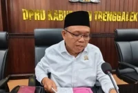 Wakil Ketua Komisi II DPRD Trenggalek, Murkam saat dikonfirmasi awak media.