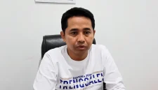Plt Kepala Dispora Trenggalek Arief Setiawan saat menyampaikan rencana event olahraga dan pembinaan atlet di Trenggalek.